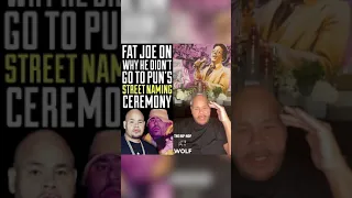 Fat Joe explains why he didnt go to The Big Pun Plaza #Hiphopwolf