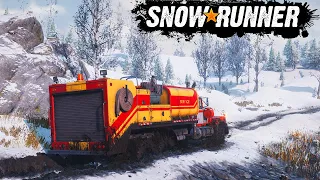 SnowRunner 2020 - Куда я Заехал? (SpinTires, MudRunner) Аляска #14