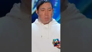 Thomas Vu on fire #incredibleperformance #rubickcube #agt #agt2023 #audition