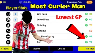 99 Curler! 99 Set Piece Taking! Cheapest CMF Lowest GP ( Underrated ) - eFootball 2023 Mobile