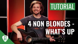 4 Non Blondes - What's Up | Gitarren Tutorial Deutsch