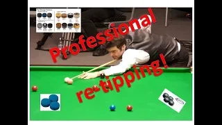 Snooker tip change in under 10 min tutorial. As easy as it gets!