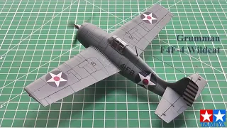 Tamiya Grumman F4F-4 Wildcat - 1:48 scale model