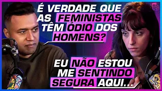 TRETA! AS FEMINISTAS TEM ÓDIO DOS HOMENS ou NÃO? - DEBATE: RED PILL VS FEMINISTAS