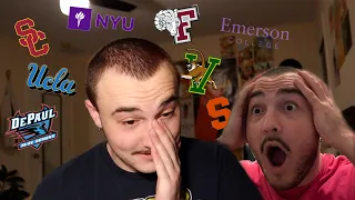 Film School College Decision Reactions 2022 (NYU, USC, UCLA+)