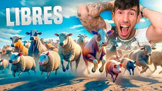 LIBERAMOS A TODOS LOS ANIMALES !! Ranch Simulator