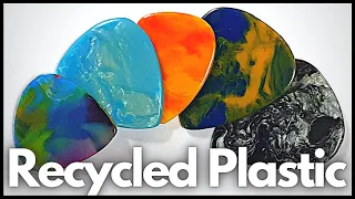 How To Make Guitar Picks At Home For Free (Recycled Plastic)