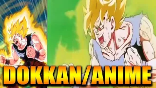 Dokkan VS Anime - Goku SSJ Namek