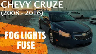 Chevrolet Cruze - FOG LIGHTS FUSE LOCATION (2008 - 2016)