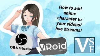 How to add Anime Character to your Videos/Live Streams!