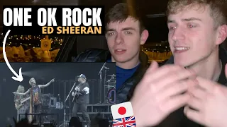 Well I never... | ONE OK ROCK & ED SHEERAN - Shape of You (YOKOHAMA STADIUM) | GILLTYYY REACT
