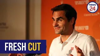 WATCH | Springbok supporter Roger Federer watched RWC final at the hairdresser