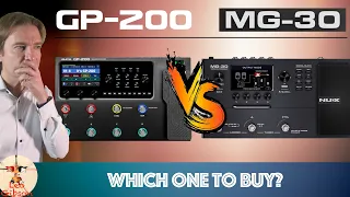 Valeton GP 200 vs NUX MG 30: which one to buy?