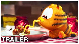 THE GARFIELD MOVIE Trailer (4K ULTRA HD) NEW 2024