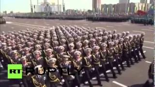Новости Казахстана В Астане прошел самый масштабный в истории Казахстана военный парад.mp4