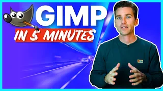 Learn GIMP in 5 Minutes: POWERFUL Free Photo Editor