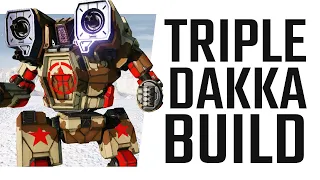 Triple DAKKA Build - Hunchback IIC - Mechwarrior Online The Daily Dose #1219