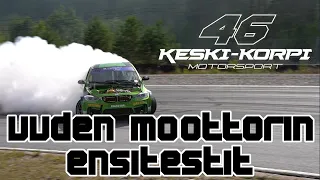 Uuden moottorin ensitestit, Keski-Korpi Motorsport