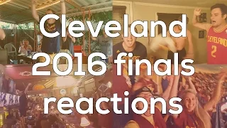 Cleveland wins 2016 final reaction compilation