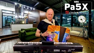 Démonstration PA5X KORG Accordéon - cledesolshop.fr