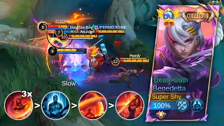 THIS IS WHY BENEDETTA IS PERFECT HERO TO COUNTER CC HERO RUBY | MOBILE LEGENDS