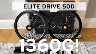 ELITE DRIVE 50D Wheelset unboxing and weight