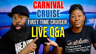 Live Q&A for First-Time Carnival Cruisers!