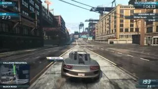 Need for Speed Most Wanted 2012 - Porsche 918 Spyder Concept Gameplay