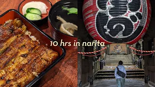 10 hrs layover in narita vlog (post pandemic) ~ local shops, temple visit, park walk, mall shopping