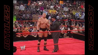 Brock Lesnar's King of the Ring Coronation | WWE RAW (2002)