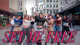 [KPOP IN PUBLIC - ONE TAKE] TWICE - 'SET ME FREE' | Full Dance Cover by HUSH BOSTON