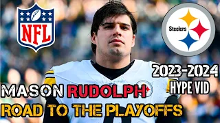 Steelers Mason Rudolph 2023 Highlights Road to the Playoffs #steelers #nfl #masonrudolph #herewego