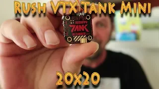 Review: Rush Tank Mini FPV Transmitter 5.8GHz 48CH VTX!!! (10.03.2019)