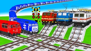電車アニメ | Railway Crossing Police | 電車アニメ | railroad crossing fumikiri train #1