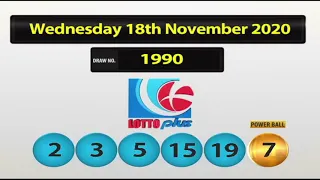NLCB Lotto Plus Wednesday 18th November 2020