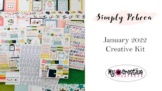 January 2022 Creative Kit Unboxing | DT My Creative Scrapbook