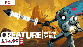 Creature in the Well Gameplay. Free today on Epic Games Store!