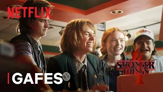 Stranger Things - Bloopers da temporada 4 | Netflix