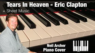 Tears In Heaven - Eric Clapton - Piano Cover + Sheet Music