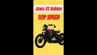 Jawa 42 bobber top speed test 2022 video #shots