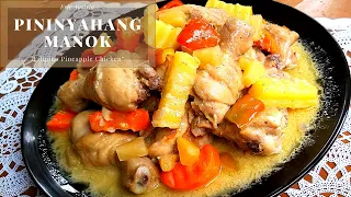 Pininyahang Manok (Filipino Pineapple Chicken)