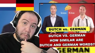 Dutch vs. German | How Similar Are Dutch and German Words? | Teacher Paul Reacts DACH-Benelux