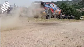 WRC Rally Italia Sardegna 2022 highlights, jumps, dust