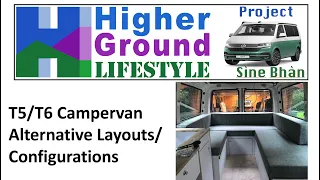 VW T5 / VW T6 Campervan Alternative Layouts or Configurations