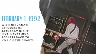 Nirvana Hits No.1 On The Charts AGAIN! (February 1, 1992)