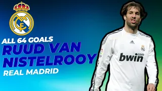 All 64 Goals ● Ruud Van Nistelrooy ● Real Madrid