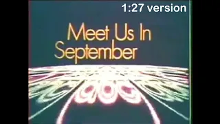 ABC "Meet Us In September" (1969) promo but it's the full version (reconstruction)