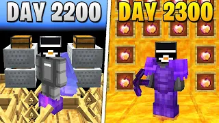 I Survived 2,300 Days in HARDCORE Minecraft...