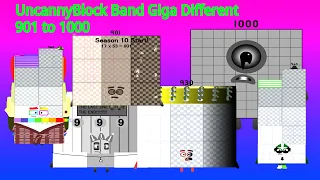 UncannyBlock Band Giga Different ( 901 to 1000 )