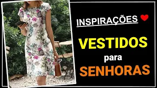 [ VESTIDOS PARA SENHORAS ] 55 Belíssimos Modelos de Vestidos para Senhoras | Moda Feminina ❤️